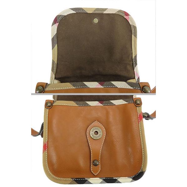 BURBERRY（バーバリー） 美品 BERBERRY ロンドン チェック柄 斜め掛け