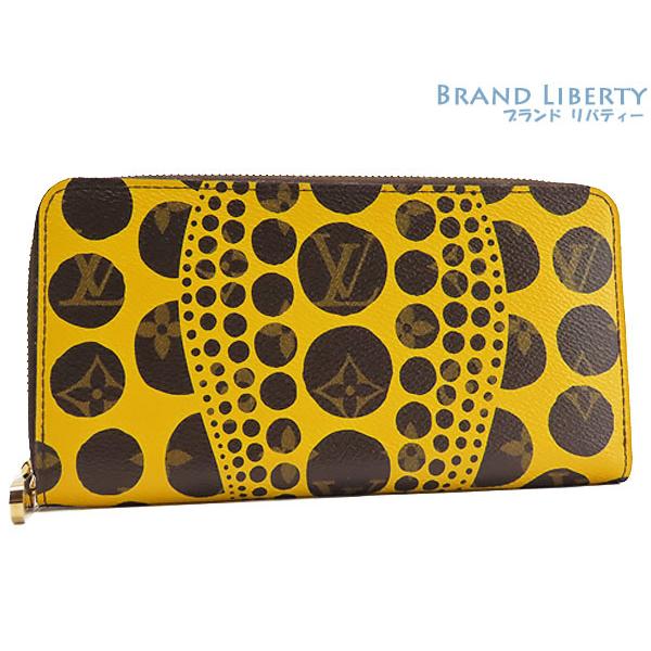 激レア★ルイヴィトン 草間彌生 パンプキンドット ジッピーウォレット イエロー LOUIS VUITTON（ルイ・ヴィトン） 限定未使用 ヤヨイ クサマ