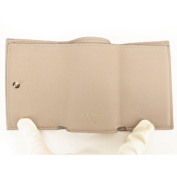 ルイ・ヴィトン LOUIS VUITTON ポルトフォイユ ロックミニ 三つ折り財布 財布 レザー レディース ベージュ系 グレージュ M69340 【中古】 ポルトフォイユ ロックミニ グレージュ 三つ折り財布 レザー グレー