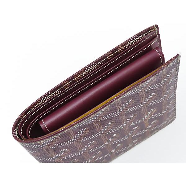 激レア超美品 ゴヤール GOYARD ヘリボーン サンフロランタン 二つ折り 