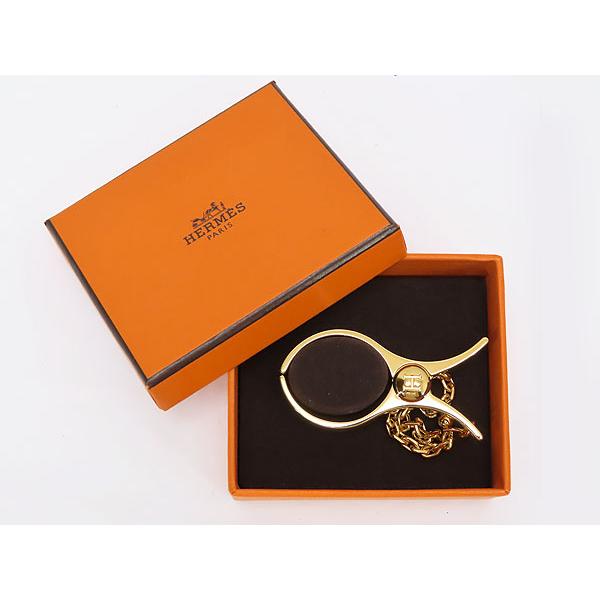 HERMES（エルメス） 未使用 フィルー グローブホルダー ゴールド