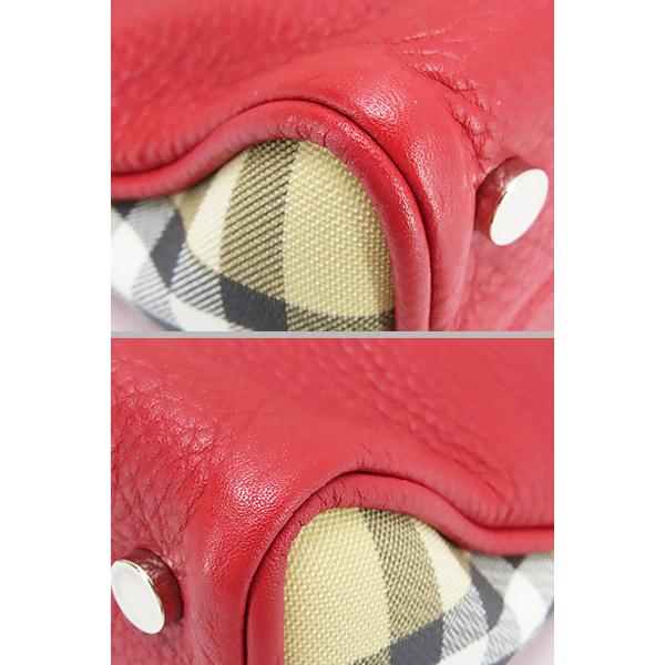 BURBERRY（バーバリー） 美品 ロンドン レザー ヘイマーケットチェック