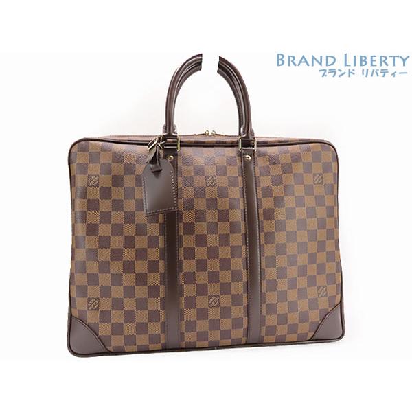 新品同様 ルイヴィトン LOUIS VUITTON ダミエ PDV ポルト ドキュマン 