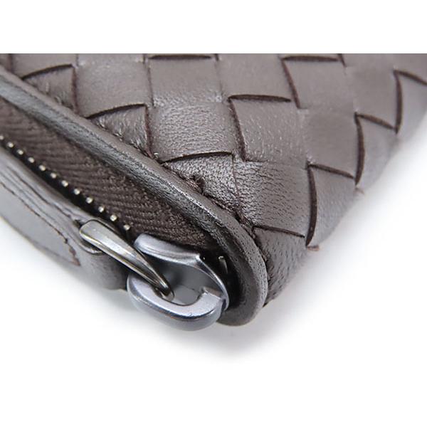 【美品】ボッテガヴェネタ　ケース　小銭入れ　イントレチャート　ブラウン Bottega Veneta Intrecciato Coin Case Brown / ボッテガ イントレ