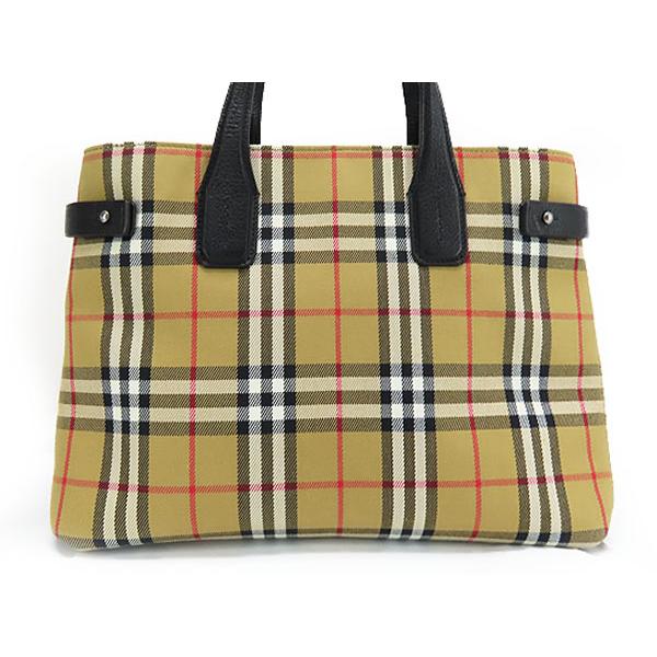 Burberry‼️ヘイマーケットチェック‼️ショルダートートバック BURBERRY（バーバリー） 超美品バーバリー ミディアム バナー ヘイ