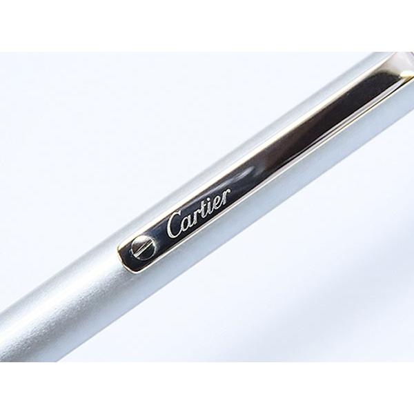 【未使用・良品】Cartier/カルティエ　ボールペン　シルバー ✕ ゴールド Cartier (カルティエ) サントス ドゥ カルティエ ボールペン シルバー