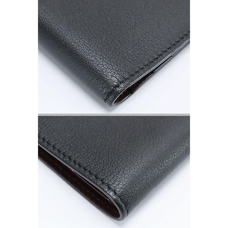 【美品】Cartier カルティエ マストドゥカルティエ 黒 二つ折り 超美品 カルティエ Cartier マスト ドゥ 二つ折り札入れ財布