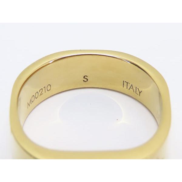 美品 ルイヴィトン LOUIS VUITTON バーグ ナノグラム リング 指輪