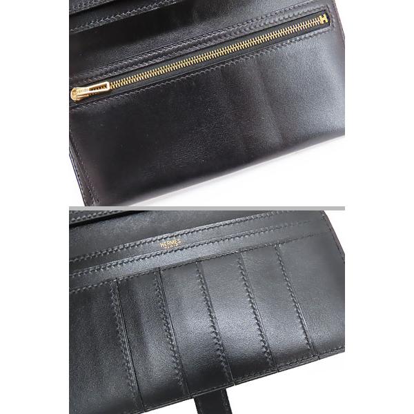 Bearn 美品 エルメス HERMES ベアン クラシック 二つ折り長財布