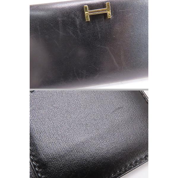 Bearn 美品 エルメス HERMES ベアン クラシック 二つ折り長財布