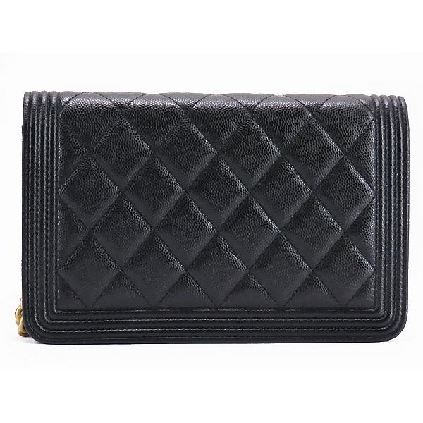 BOY CHANEL 超美品 シャネル ボーイシャネル マトラッセ キャビア