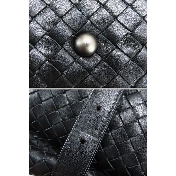 ボッテガヴェネタ　トートバッグ　イントレチャート　ミニボストンバッグ　黒　レザー BOTTEGA VENETA（ボッテガ・ヴェネタ） 美品 ボッテガ ヴェネタ
