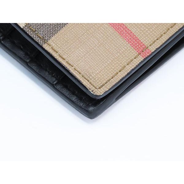 未使用 バーバリー BURBERRY ヴィンテージチェック 二つ折り長財布