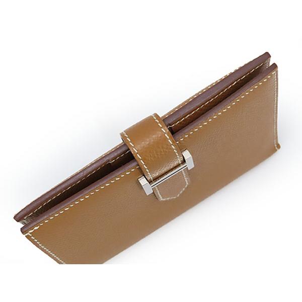 Bearn 新品同様 エルメス HERMES ベアンコンパクト 二つ折り財布