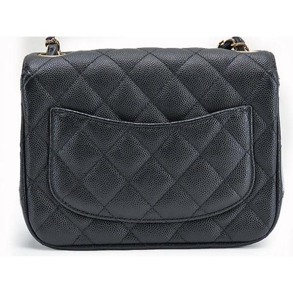 マトラッセ レア美品 シャネル CHANEL ミニマトラッセ キャビアスキン  