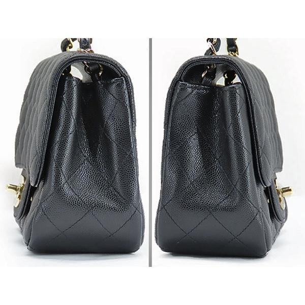 マトラッセ レア美品 シャネル CHANEL ミニマトラッセ キャビアスキン  