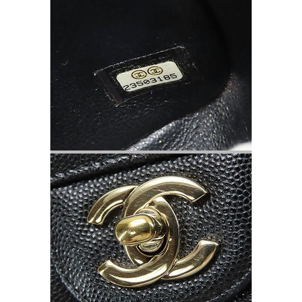 マトラッセ レア美品 シャネル CHANEL ミニマトラッセ キャビアスキン  