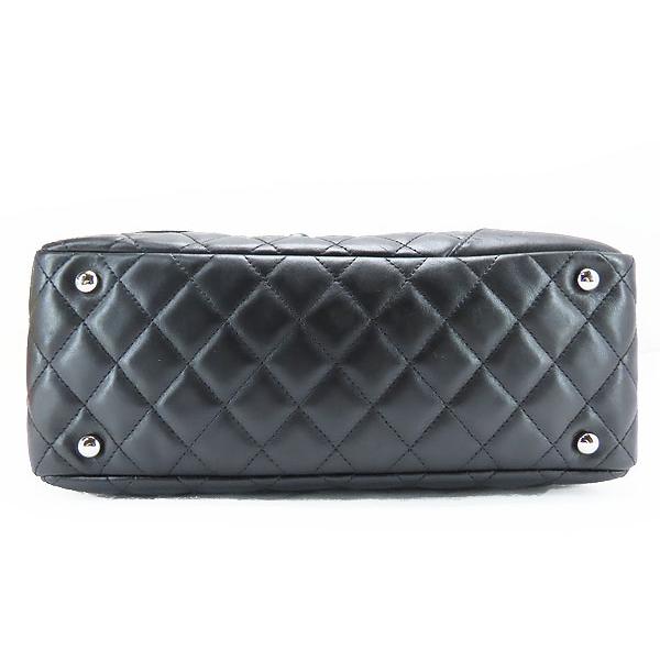 CAMBON 超美品 シャネル CHANEL カンボンライン ボーリングバッグ