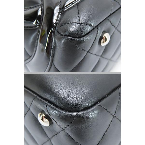 CAMBON 超美品 シャネル CHANEL カンボンライン ボーリングバッグ