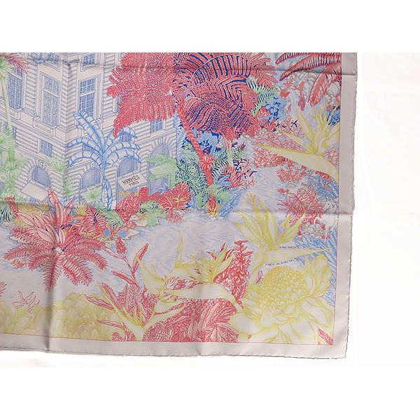 未使用 エルメス HERMES カレ90 フォーブル トロピカル Faubourg 