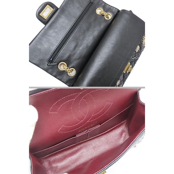 マトラッセ 超美品 シャネル CHANEL 2.55 ダブルフラップ ダブル