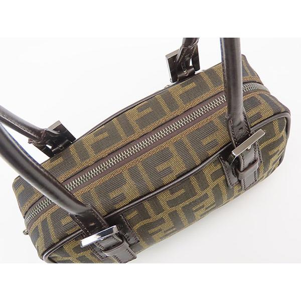 FENDI（フェンディ） 超美品 ヴィンテージ ズッカ ミニ ボストンバッグ