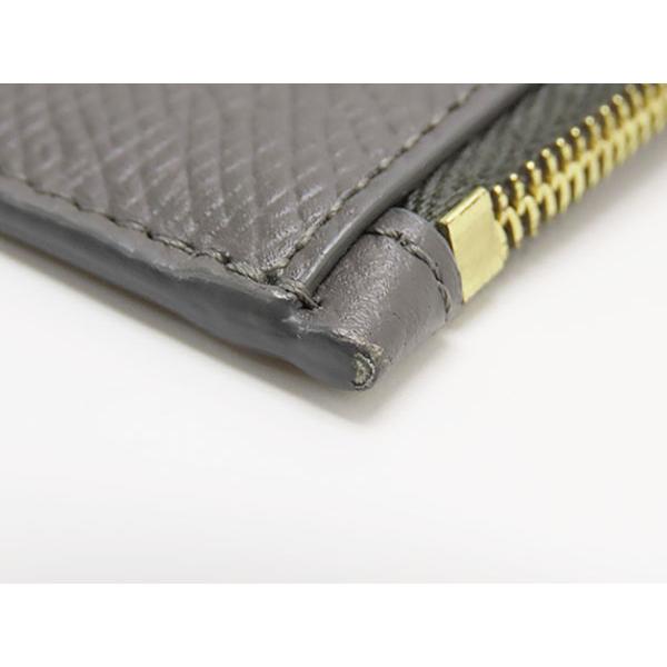 CELINE（セリーヌ） 新品同様 コンパクト ジップドカードホルダー 