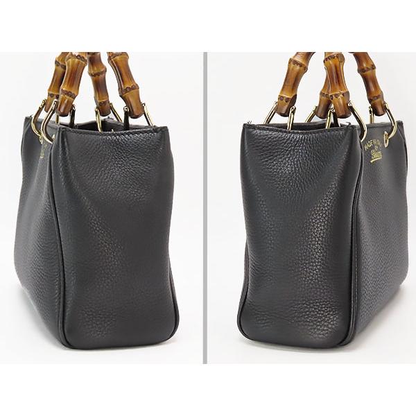 バンブー 超美品 グッチ GUCCI ミニ ショッパー 2WAY ハンドバッグ