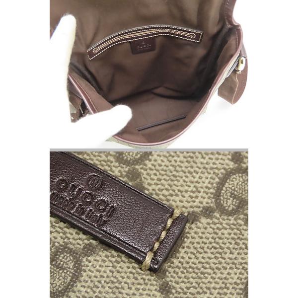 GUCCI（グッチ） 美品 GUCCI GGスプリーム 斜め掛けショルダーバッグ