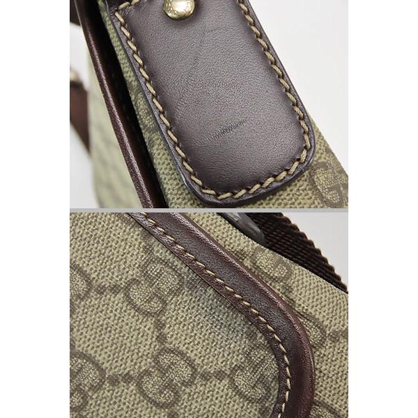 GUCCI（グッチ） 美品 GUCCI GGスプリーム 斜め掛けショルダーバッグ