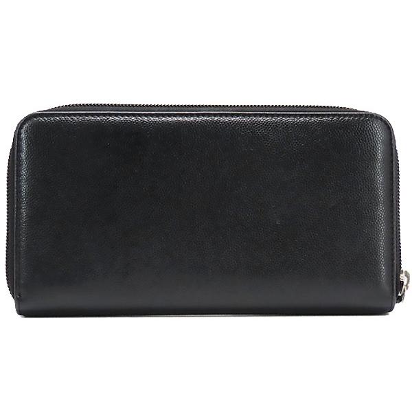 キャビアスキン 美品 シャネル CHANEL セブルガ ココマーク ラウンド 