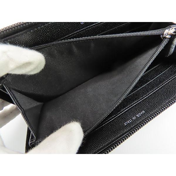 キャビアスキン 美品 シャネル CHANEL セブルガ ココマーク ラウンド 
