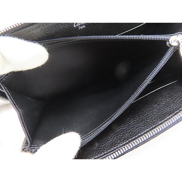 Cartier 美品 カルティエ マルチェロ ドゥ ラウンドファスナー長財布  