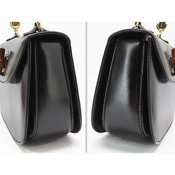 バンブー 超美品 グッチ GUCCI ヴィンテージ オールドグッチ 2WAY