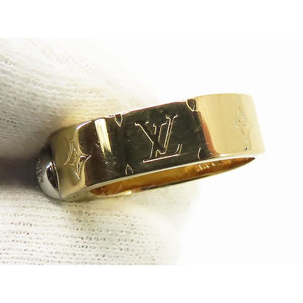 LOUIS VUITTON（ルイ・ヴィトン） 美品 バーグ ナノグラム リング 指輪