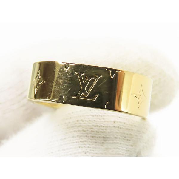 LOUIS VUITTON（ルイ・ヴィトン） 美品 バーグ ナノグラム リング 指輪