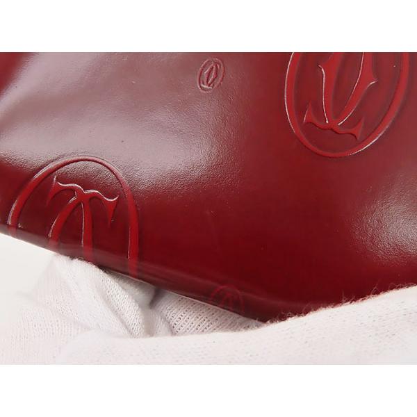 Cartier（カルティエ） 美品 ハッピーバースデー 二つ折り長財布