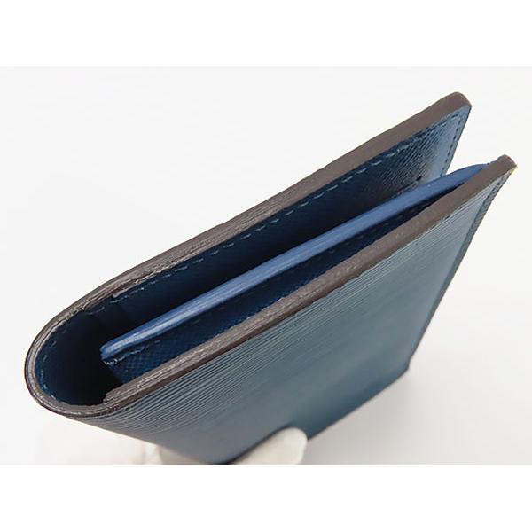 LOUIS VUITTON 新品同様 ルイヴィトン エピ ポルトフォイユ ブラザ 二  