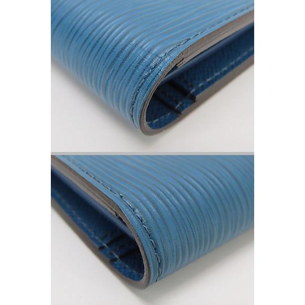 LOUIS VUITTON 新品同様 ルイヴィトン エピ ポルトフォイユ ブラザ 二  