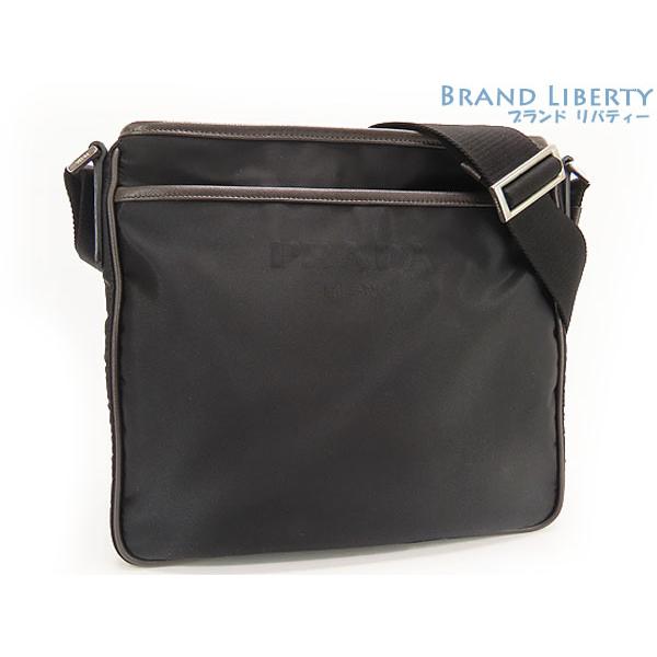 PRADA 美品 プラダ ナイロン 斜め掛けショルダーバッグ メッセンジャー  