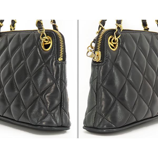 専用 美品！ヴィンテージ シャネル ミニマトラッセ ラムスキン チェーンバッグ マトラッセ 美品 シャネル CHANEL ヴィンテージ チェーン ミニ