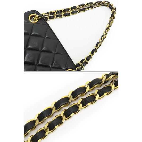 専用 美品！ヴィンテージ シャネル ミニマトラッセ ラムスキン チェーンバッグ CHANEL（シャネル） ミニチェーンウォレット ショルダーバッグ