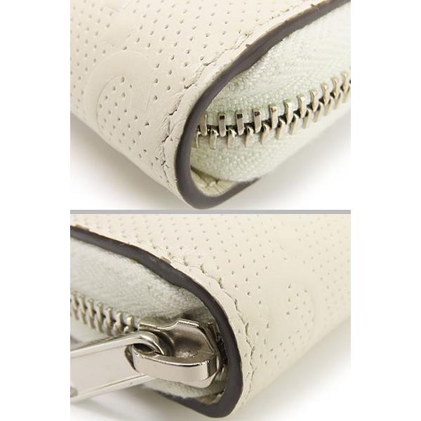 GUCCI ほぼ新品 グッチ GGエンボス ジップアラウンドウォレット