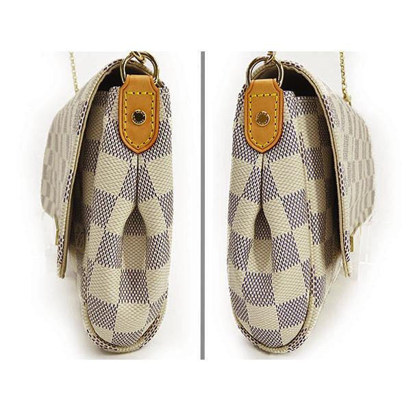 ルイヴィトン ダミエ アズール フェイボリットmm LOUIS VUITTON（ルイ・ヴィトン） 新品同様 ダミエアズール