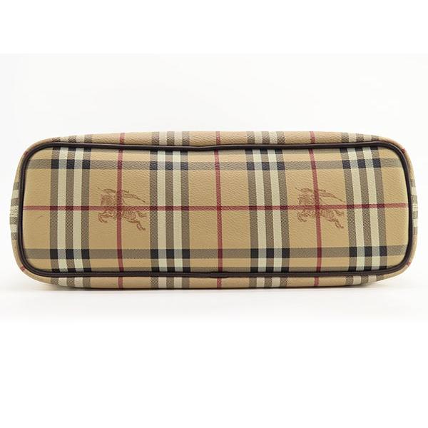 BURBERRY 美品 バーバリー プローサム ヘイマーケットチェック トート 