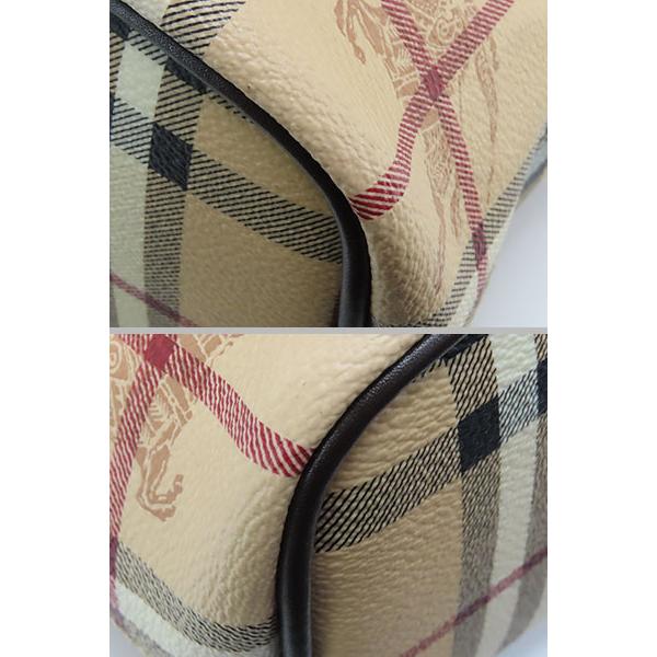 BURBERRY 美品 バーバリー プローサム ヘイマーケットチェック トート 