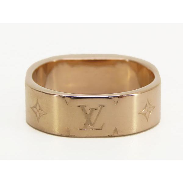 ！極美品！　ルイヴィトン　ゴールド　リング LOUIS VUITTON ルイヴィトン オープンリング オンブレ ブロッサム