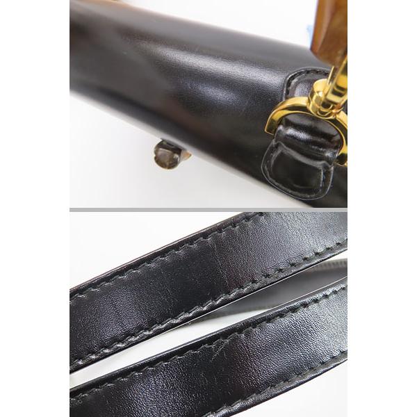 バンブー 美品 グッチ GUCCI ヴィンテージ オールドグッチ 2WAY