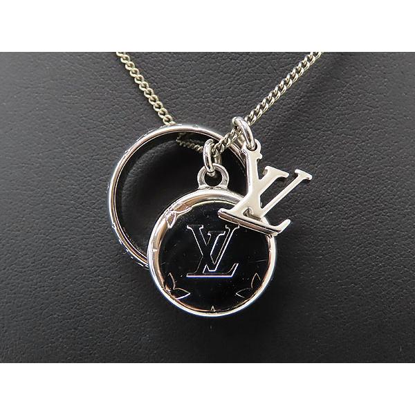 ルイヴィトン　リングネックレス　モノグラム　ペンダント　指輪　M　M62485 美品 ルイヴィトン LOUIS VUITTON リングネックレス モノグラム