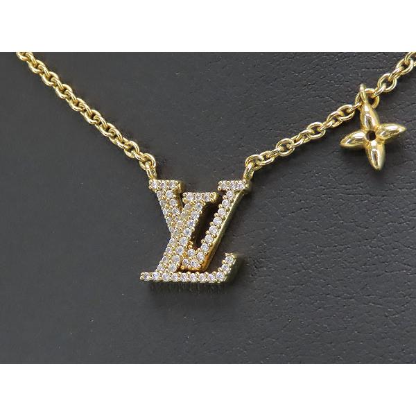 LOUIS VUITTON 美品 ルイヴィトン コリエ LV アイコニック ネックレス